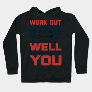 Workout design. Hoodie